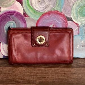 Red Leather Marc Jacobs Wallet